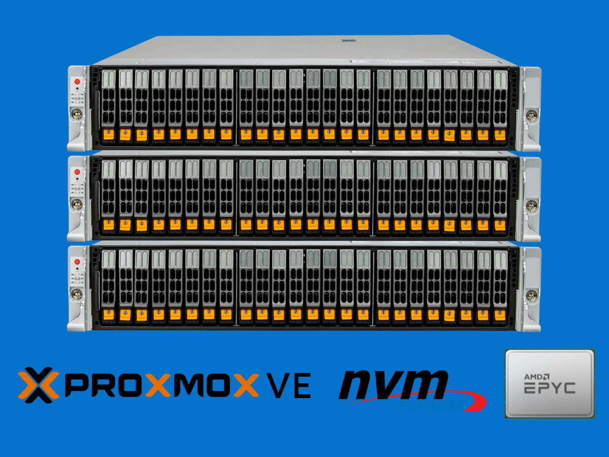 Cluster Iperconvergente Proxmox VE a 3 Nodi S2C