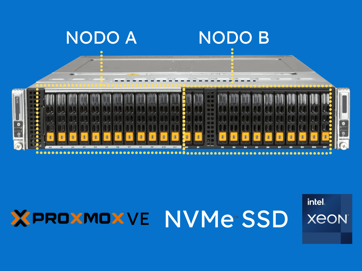 Proxmox VE Cluster Data Center 2 Nodi - S1BN2 